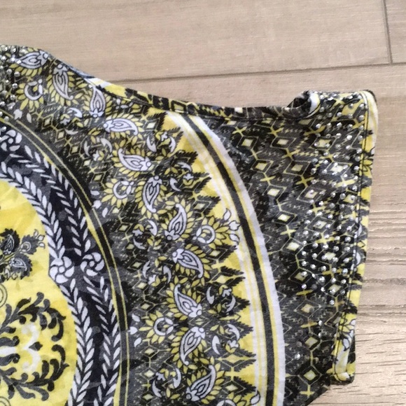 INC International Concepts open shoulder top Size XS - Picture 4 of 6